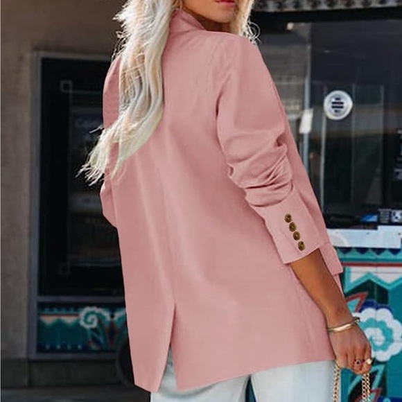 Pink Blazer Jacket - Large - Picture 2 of 4